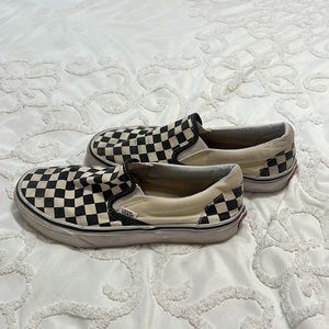 Checkered Vans